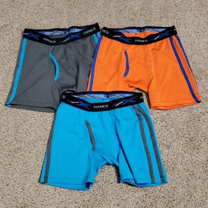 Hanes X-Temp Boy's 3 Pack Boxers Underwear L